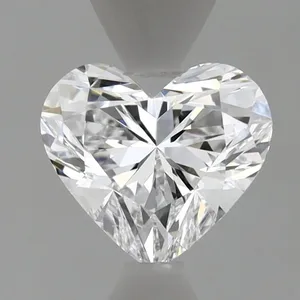 0.98ct HEART D IF Lab diamond