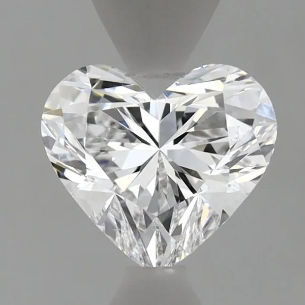 0.98ct HEART D IF Lab diamond