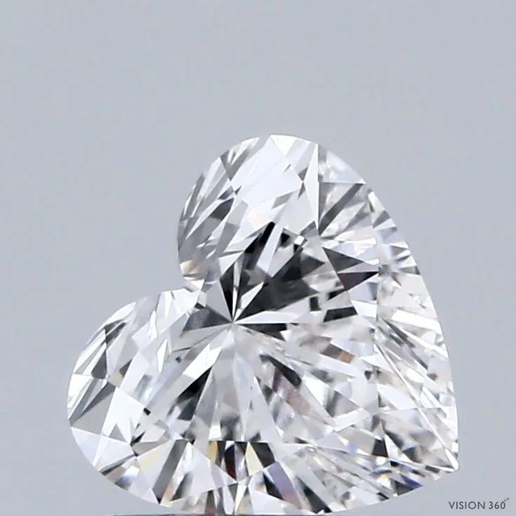0.95ct HEART F VS1 Lab Grown diamond