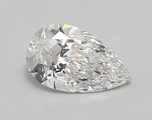 0.85ct PEAR D VVS2 Lab diamond