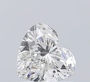 1.04ct HEART D VVS1 Lab diamond