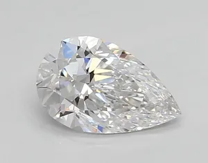 0.82ct PEAR D VVS2 Lab diamond