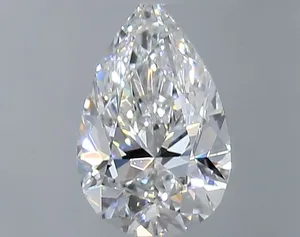 0.4ct PEAR E IF Natural diamond