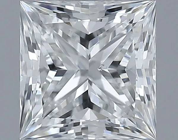 0.51ct PRINCESS H VS2 Natural diamond