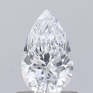 0.54ct PEAR D VVS2 Lab diamond