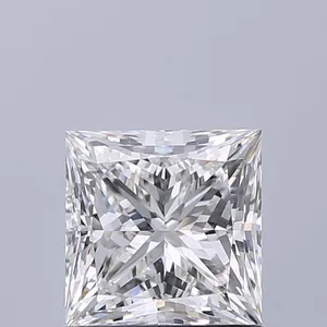 1.1ct PRINCESS F IF Natural diamond