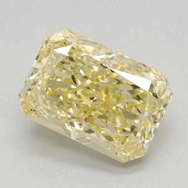 1.05ct RADIANT Fancy Intense Yellow VS1 Coloured Lab diamond