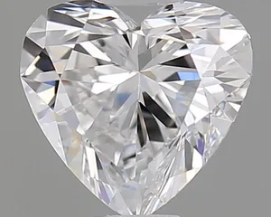 0.5ct HEART D VVS1 Natural diamond