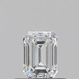 0.5ct EMERALD F SI1 Natural diamond