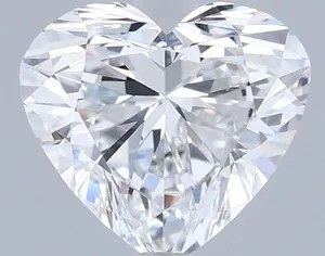 1.08ct HEART D VVS1 Lab diamond