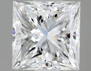 0.66ct PRINCESS F VS2 Natural diamond