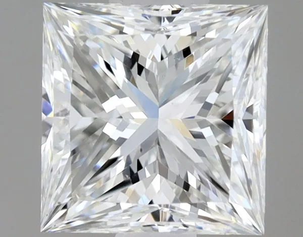 0.66ct PRINCESS F VS2 Natural diamond