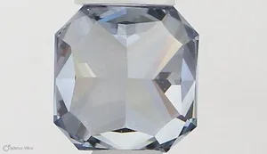 0.5ct RADIANT Fancy Vivid Blue VS2 Coloured Lab diamond