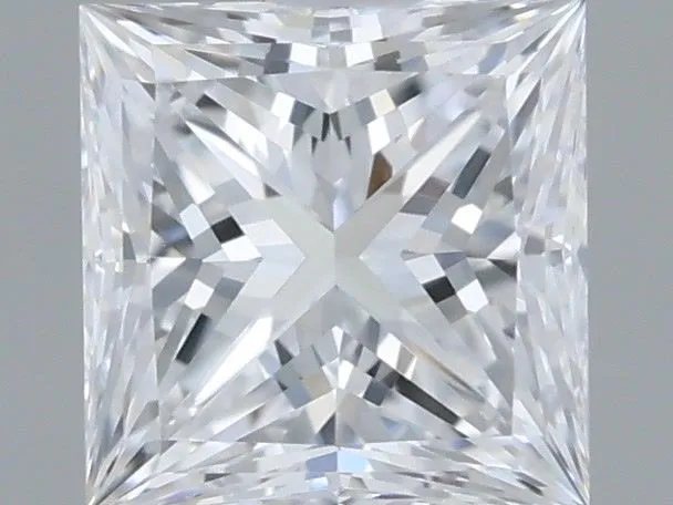 0.61ct PRINCESS D IF Natural diamond