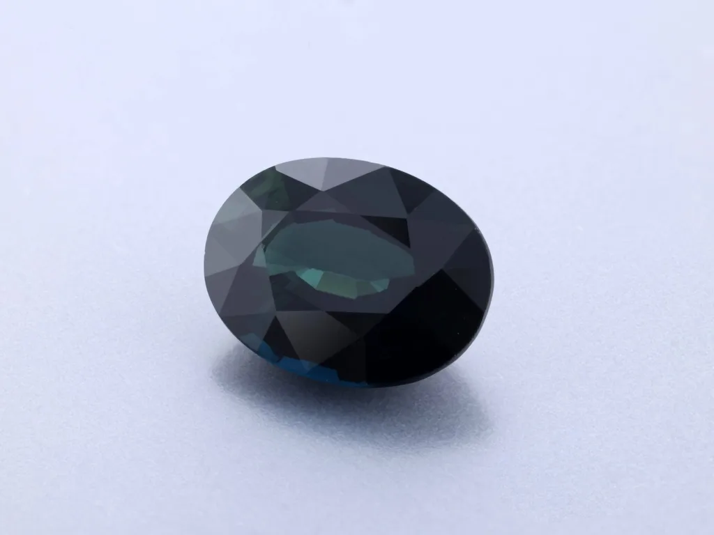 1.59ct Parti Sapphire, Oval gemstone