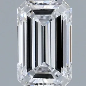 0.57ct EMERALD D VVS2 Natural diamond