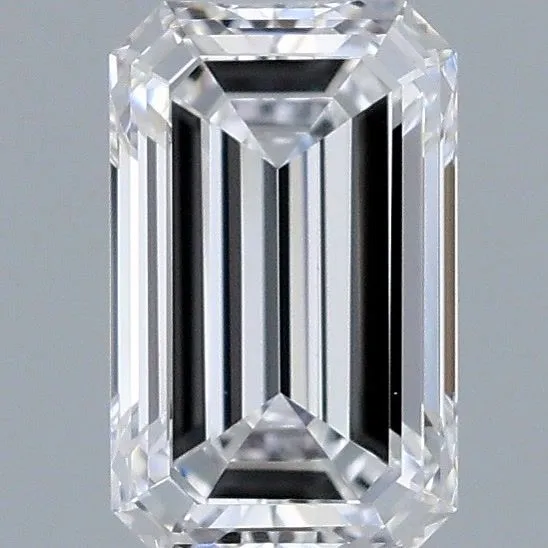 0.57ct EMERALD D VVS2 Natural diamond