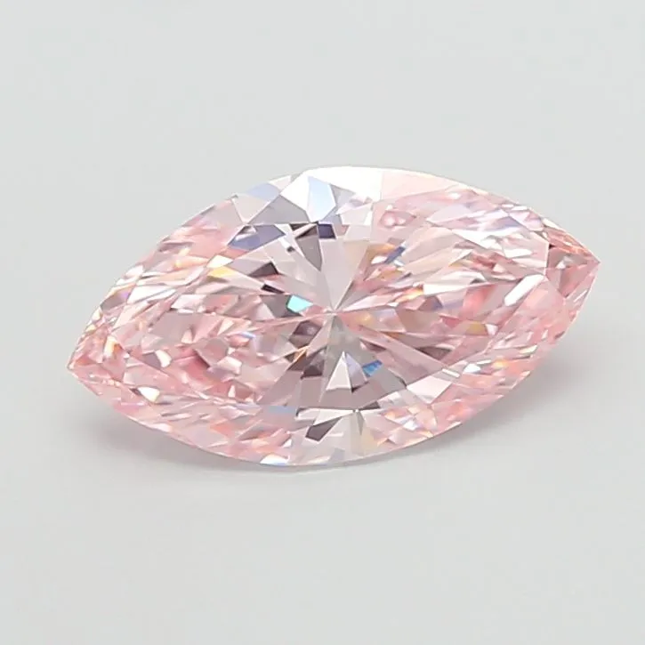 2.86ct MARQUISE Fancy Intense Pink VS1 Coloured Lab diamond