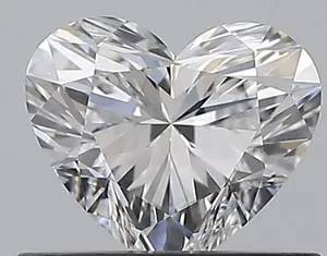 0.53ct HEART F VVS1 Natural diamond