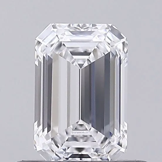 0.53ct EMERALD D IF Lab diamond