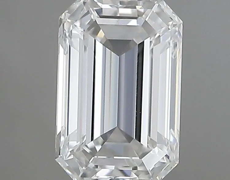 0.50ct EMERALD F IF Natural diamond