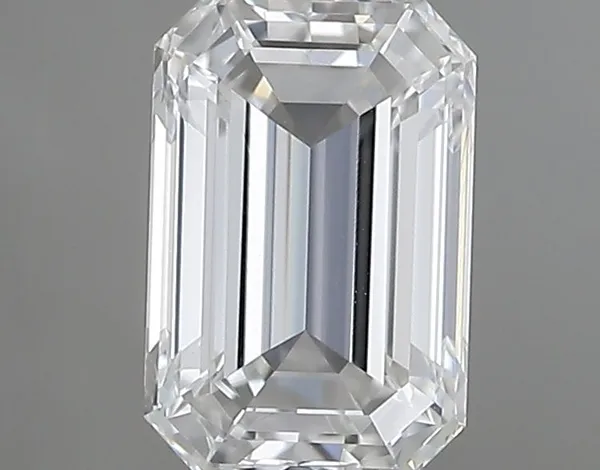 0.5ct EMERALD F IF Natural diamond