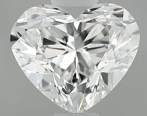 0.6ct HEART G VS2 Natural diamond