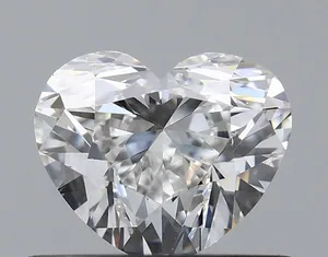 0.5ct HEART F VVS1 Natural diamond