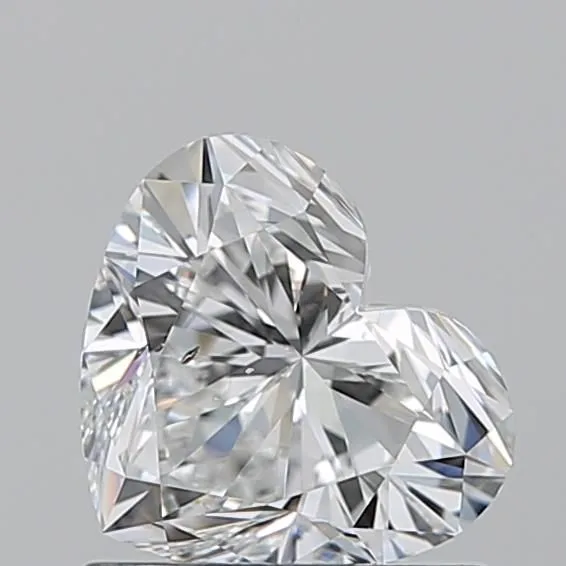 1.01ct HEART F SI1 Natural diamond