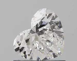 0.71ct HEART E IF Natural diamond