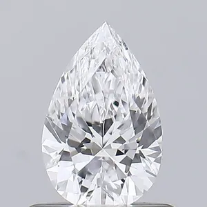 0.52ct PEAR D VVS1 Lab diamond