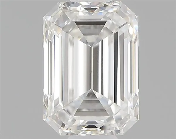0.5ct EMERALD F VS1 Natural diamond