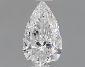 0.5ct PEAR D VVS2 Lab diamond
