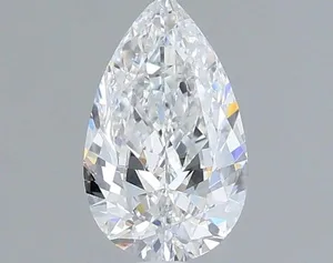 0.4ct PEAR D VVS2 Natural diamond