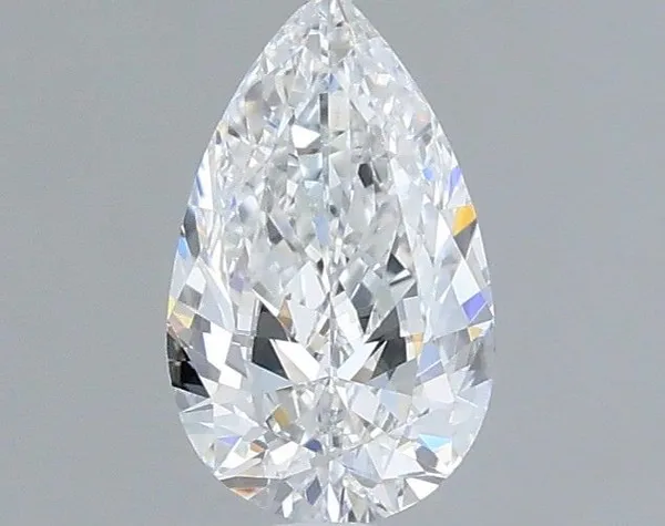 0.4ct PEAR D VVS2 Natural diamond