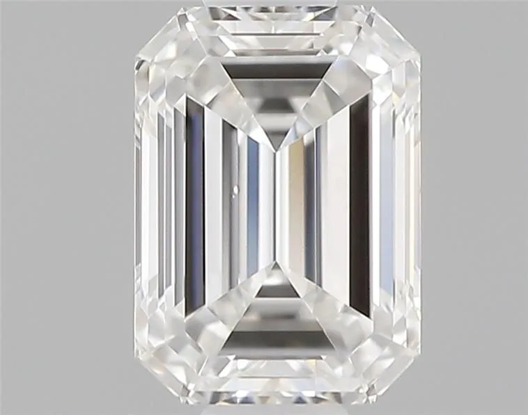 0.50ct EMERALD F VS2 Natural diamond