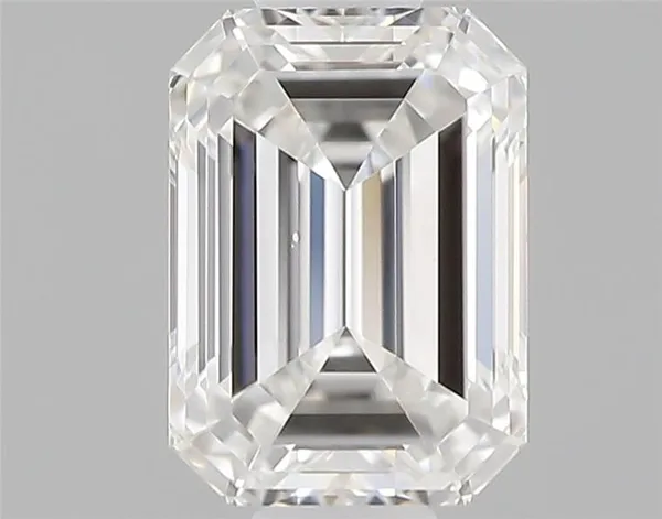 0.5ct EMERALD F VS2 Natural diamond
