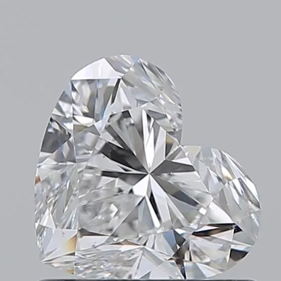 0.83ct HEART E VS2 Natural diamond