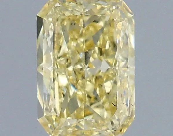 1.1ct RADIANT Fancy Yellow VS2 Coloured Lab diamond