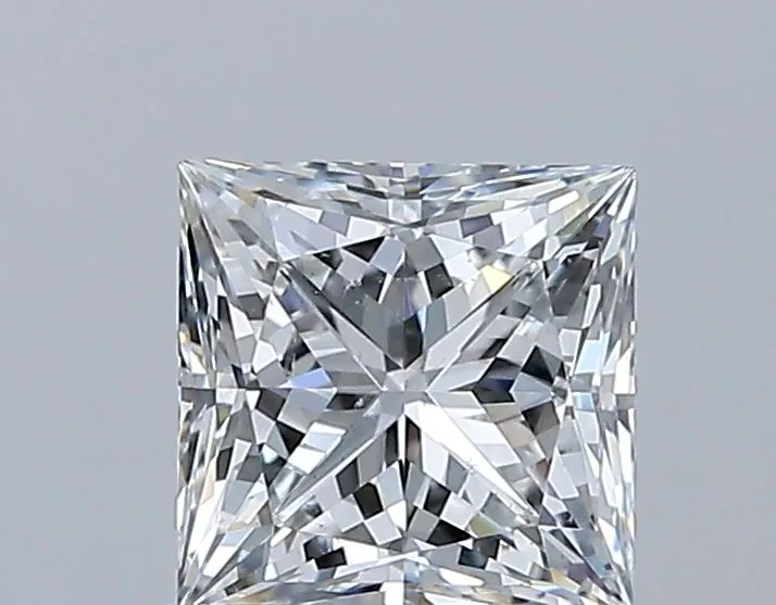0.80ct PRINCESS F SI2 Natural diamond