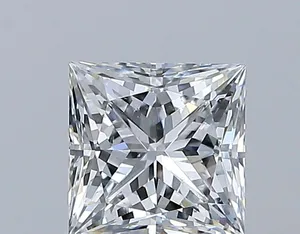 0.8ct PRINCESS F SI2 Natural diamond