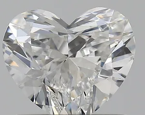 0.8ct HEART F VS1 Natural diamond
