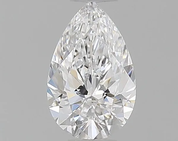 0.4ct PEAR D VVS2 Natural diamond