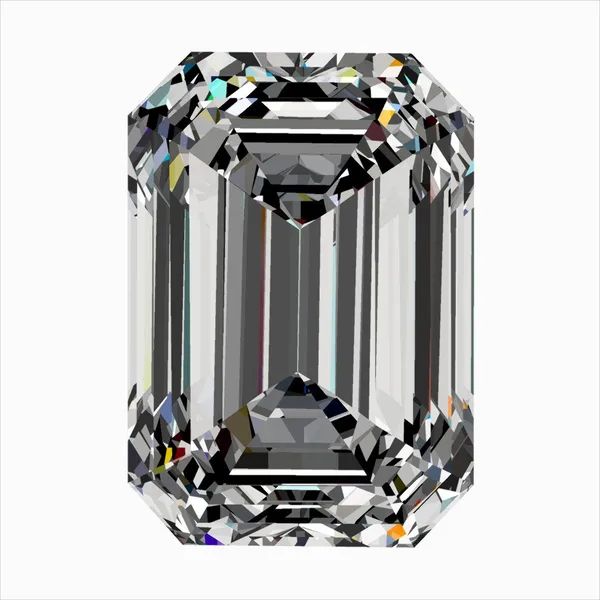 0.3ct EMERALD E VVS1 Natural diamond