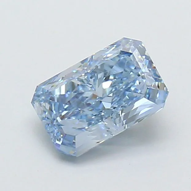 1.16ct RADIANT Fancy Intense Blue VVS2 Coloured Lab diamond