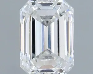 0.3ct EMERALD F SI1 Natural diamond