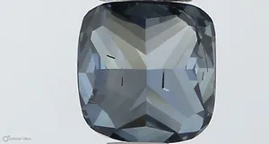 0.5ct CUSHION Fancy Vivid Blue SI2 Coloured Lab diamond
