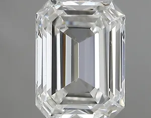 0.5ct EMERALD H VS2 Natural diamond