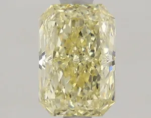 1.32ct RADIANT Fancy Yellow VVS2 Coloured Lab diamond