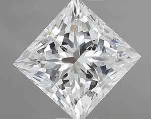 0.9ct PRINCESS G VS2 Natural diamond